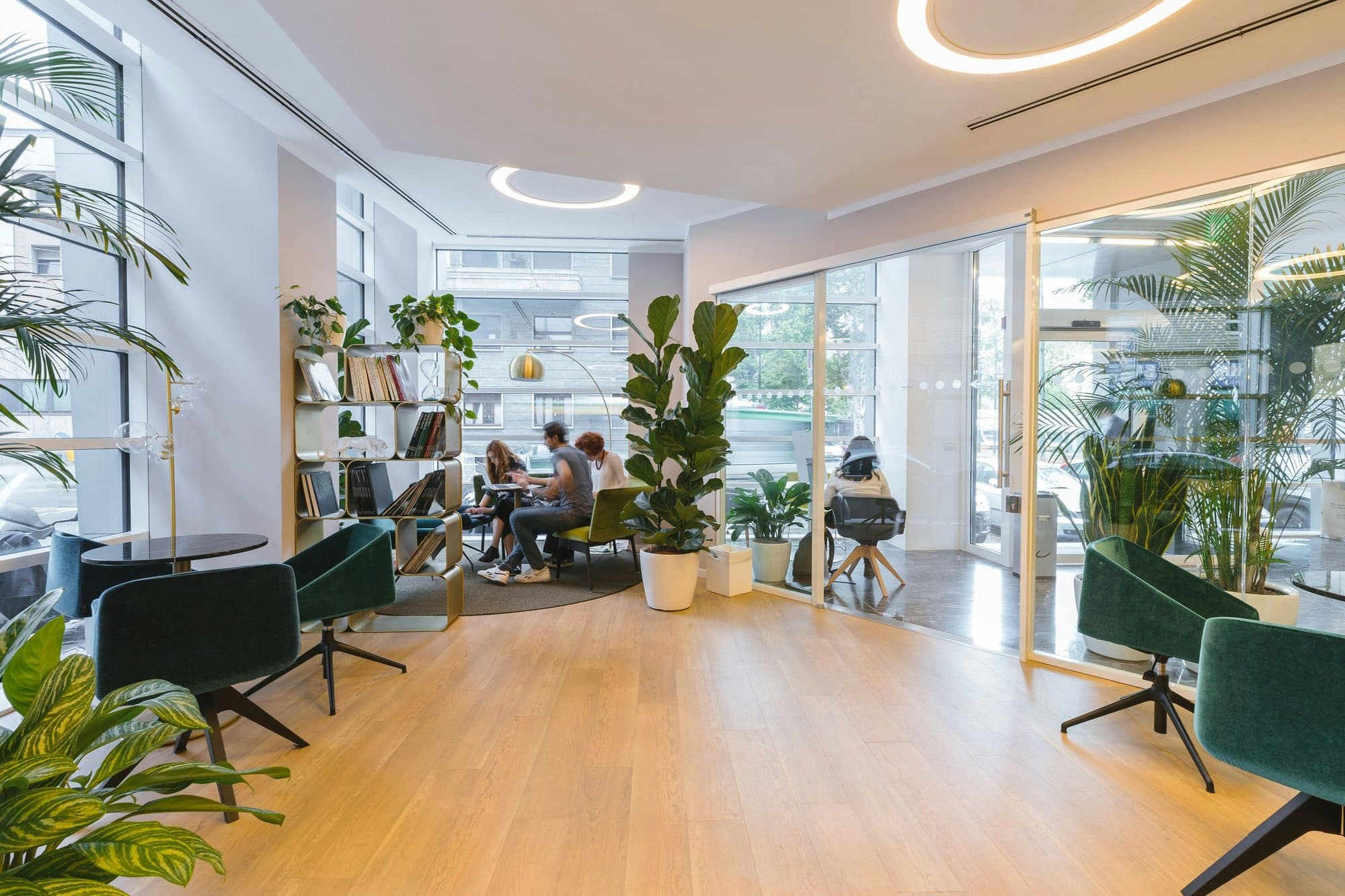 A co-working space in Tallinn