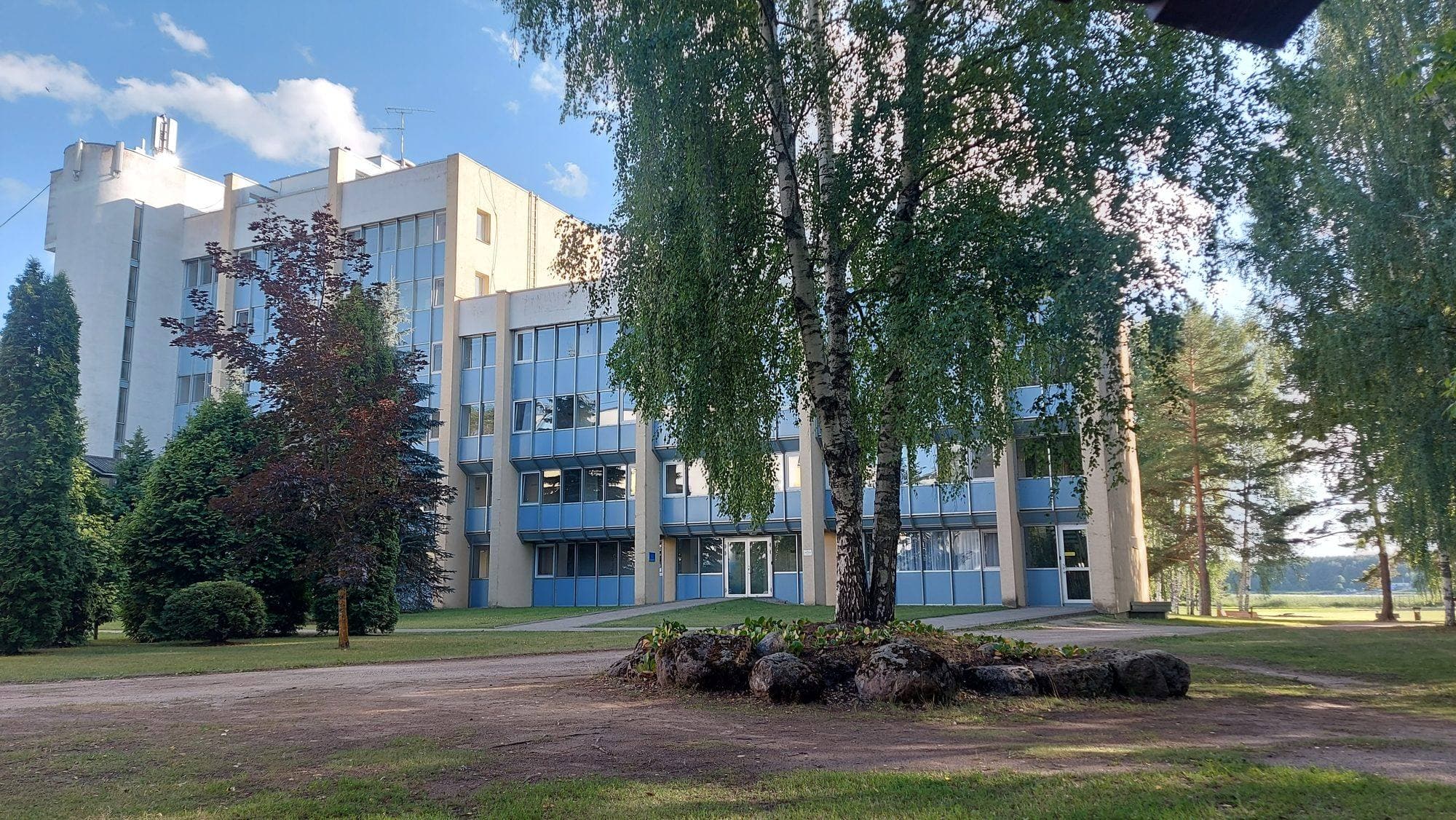 Здание санатория в Эстонии